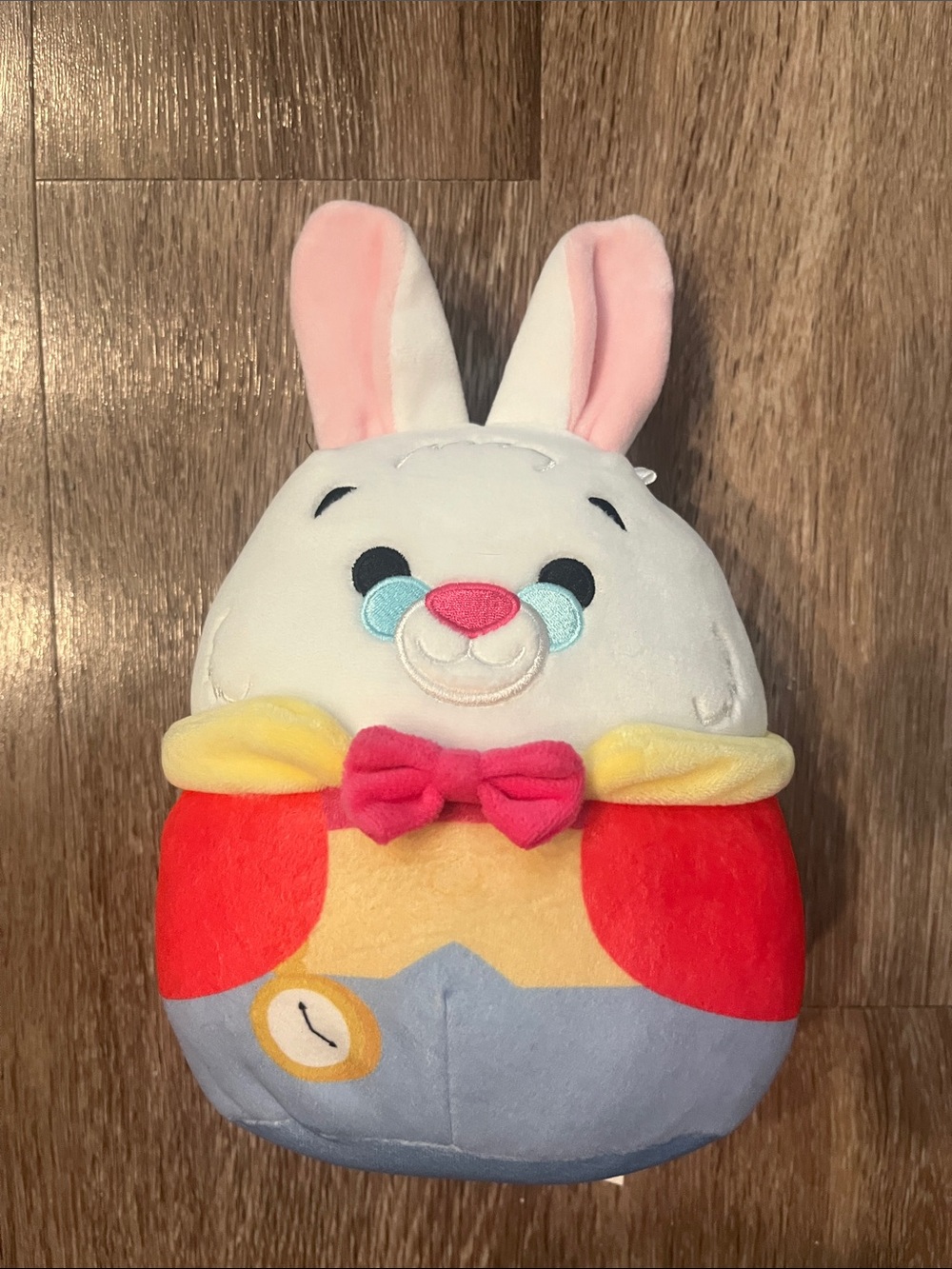 Disney Squishmallow White Rabbit Alice In Wonderland plush